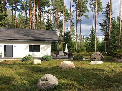 Rajamistööd aiakujunduses.