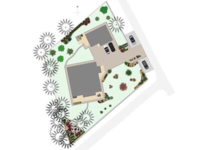 Aiakujunduse täisprojekt aiadisainerilt.